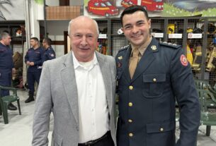 CAPITÃO PELLEGRINI ASSUME A 2ª COMPANHIA DO CORPO DE BOMBEIROS