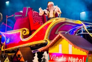 NATAL LUZ JÁ CONTA COM NOVO PAPAI NOEL